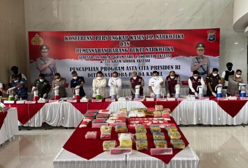 Jaringan Fredy Pratama Kembali Diungkap, Polda Kalsel Sita Sabu 38,2 Kg dan 1.015 Ekstasi 1 WhatsApp Image 2025 03 19 at 16.45.20 scaled e1742379886618