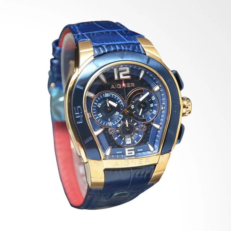 aigner aigner palermo chronograph leather strap jam tangan pria full14