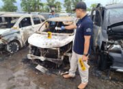 Belasan Mobil Terbakar di Kompleks Ruko Citra Graha