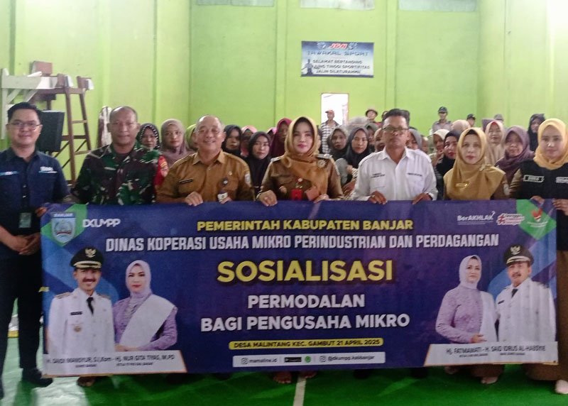 Hal 4 3 Klm Martapura Sosialisasi permodalan