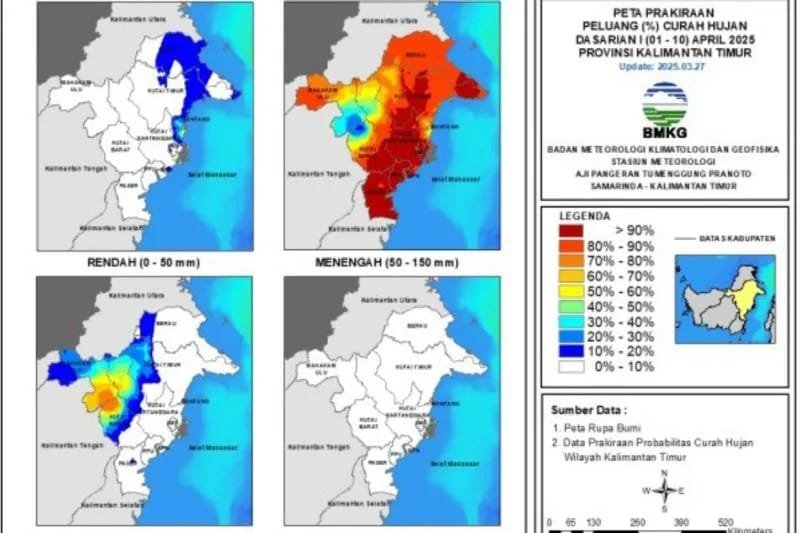 Hujan Sampai 10 April, Warga Kaltim Diimbau Waspadai Dampaknya 1 IMG 20250402 WA0038