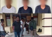 Diduga Ganggu Warga, Tiga Pria Mabuk Diamankan