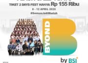 Bikin Libur Tambah Asyik, Tiket Liburland Fest Hanya Rp155 Ribu di BYOND by BSI 21 Bikin Libur Tambah Asyik, Tiket Liburland Fest Hanya Rp155 Ribu di BYOND by BSI