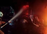 Rumah Lantai Tiga Terbakar Akibatkan Ayah dan Anak Meninggal Dunia