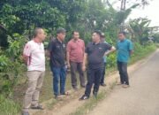 Bupati HST Tinjau Lokasi Longsor di Desa Awang Baru