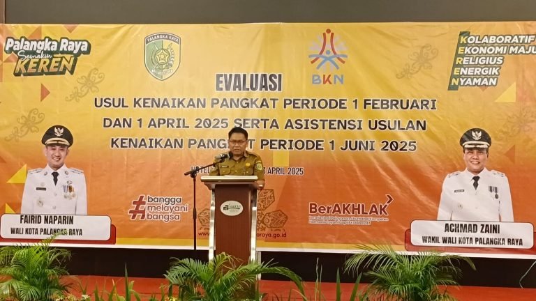 Pemko Palangka Raya Evaluasi Usulan Kenaikan Pangkat ASN 1 IMG 20250423 WA0023 1