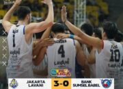 Kalahkan Bank Sumsel 3-0, LavAni Raih Tiket Grand Final Proliga