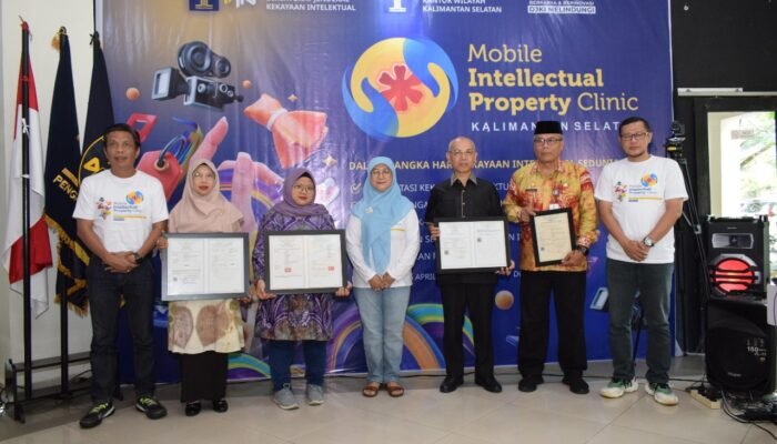 Hentakan Kekayaan Intelektual di Banua, Kemenkum Kalsel Ikuti Peringatan Hari KI Sedunia