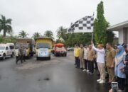 Gubernur Lepas Bantuan Terdampak Banjir DAS Barito 24 Gubernur Lepas Bantuan Terdampak Banjir DAS Barito