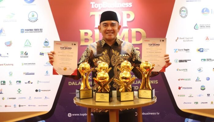 Raih Dua TOP BUMD Award 2025 Tingkat Nasional, Bupati Tala Sebut Jadikan Motivasi Berikan Pelayanan Terbaik