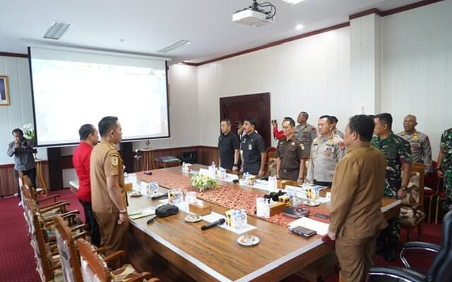 Kalteng Ikuti Apel Kesiapan Penanganan Karhutla