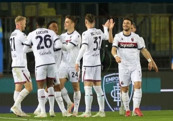 Hajar Empoli 3-0, Bologna Selangkah Lagi ke Final Piala Italia