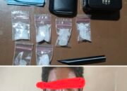 Asik Timbang Sabu, Warga Kelayan A Diciduk Polisi