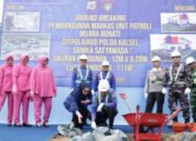 Apresiasi Pembangunan Markas Unit Patroli Ditpolairud Polda Kalsel di Pantai Muara Bunati