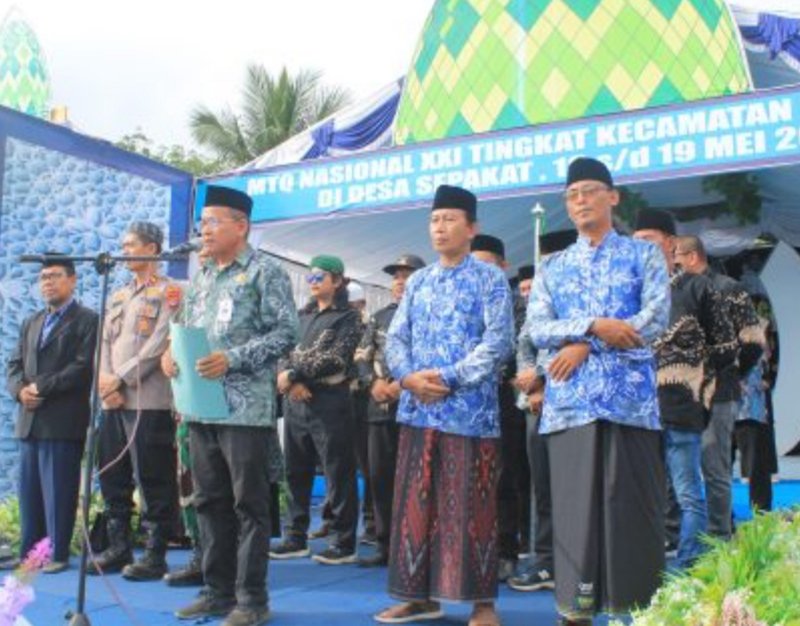 Ratusan Peserta Ikuti MTQ Nasional XXI Tingkat Kecamatan Mantewe 1 Hal 12 Tanbu 35 klm 10