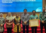 Pemkab Tanbu Raih Penghargaan Pelayanan Publik Berpredikat Sangat Baik