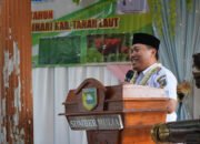 HUT ke-42 Desa Sumber Mulia Camat Pelaihari Ajak Warga Lestarikan Semangat Para Pendiri