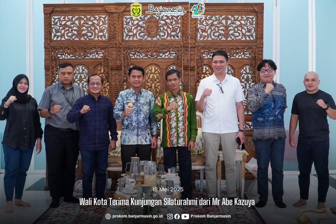 Wali Kota HM Yamin Terima Kunjungan Silaturahmi Konsultan dari Jepang 1 Hal 5 3 Klm Kontrak 2 3