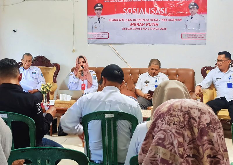 Hal 6 3 Klm Martapura Sosialisasi koperasi