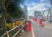 Kontruksi Jembatan Bati-Bati Tanah Laut Kian Melemah, Muatan Berat Disarankan Gunakan Jalur Alternatif