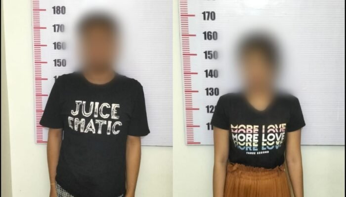 Sepasang Kekasih Menyimpan Sabu Ditangkap Polsek Banjarmasin Utara