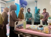 Ketua TP PKK HST Kunjungi Pasien di RSHD Barabai