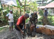 TMMD ke-124, Kodim HST Bangun Lima Titik Sumur Bor