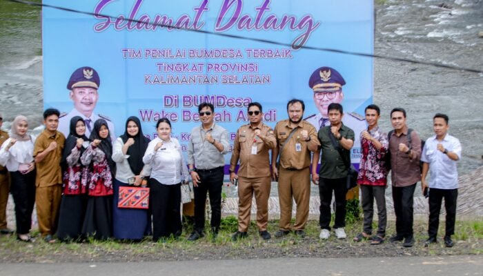 Wake Berkah Abadi Pikat Tim Penilai BUMDes Tingkat Provinsi