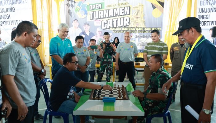 Pecatur dari Jawa Ramaikan Kejuaraan Catur Peringati Hari Jadi HSU