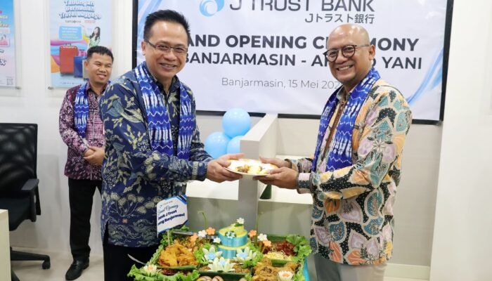 Buka Cabang di Banjarmasin, J Trust Bank Resmikan Kantor ke 48