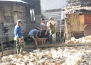 Satu Rumah Rampung, Satgas TMMD HST Fokus Selesaikan Rehab RTLH Kedua 16 Satu Rumah Rampung, Satgas TMMD HST Fokus Selesaikan Rehab RTLH Kedua