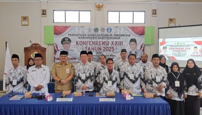 Konferensi PGRI, Bupati Tekankan Profesionalitas Guru