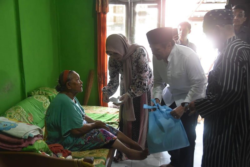 1 35 klm Kontrak Pemprov 3 Wagub Hasnuriyadi Silaturrahmi ke warga