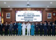 Andi Rudi Latif Hadiri Pelantikan Walikota dan Wakil Walikota Banjarbaru Terpilih