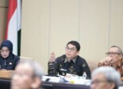 Bupati Tanbu Ikuti Rakoor Lintas Sektor