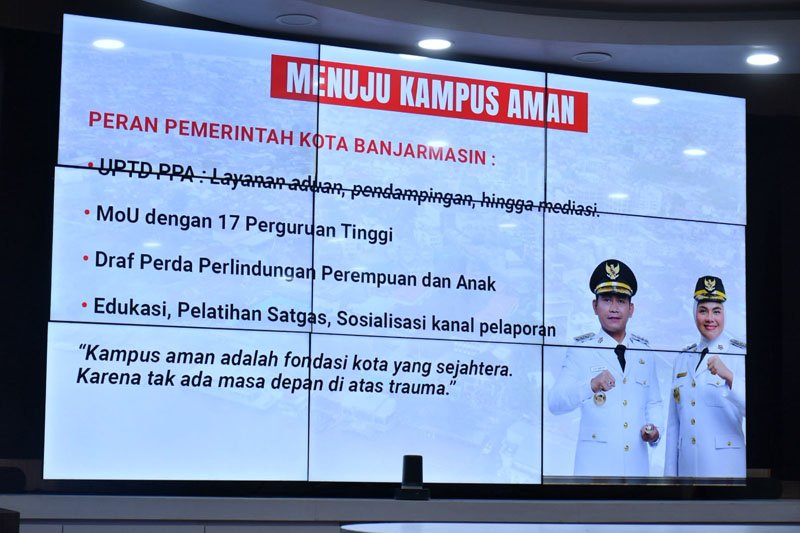 Kampus di Banjarmasin Dipinta Jadi Tempat Aman Bagi Perempuan 1 Hal 5 3 Klm Kontrak 2 4