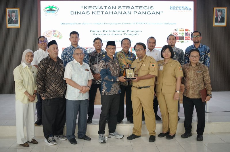Komisi II DPRD Kalsel Pelajari Kegiatan Stategis Dinas Ketahanan Pangan Jateng 1 Hal 6 3 KLm Dewan Kalsel