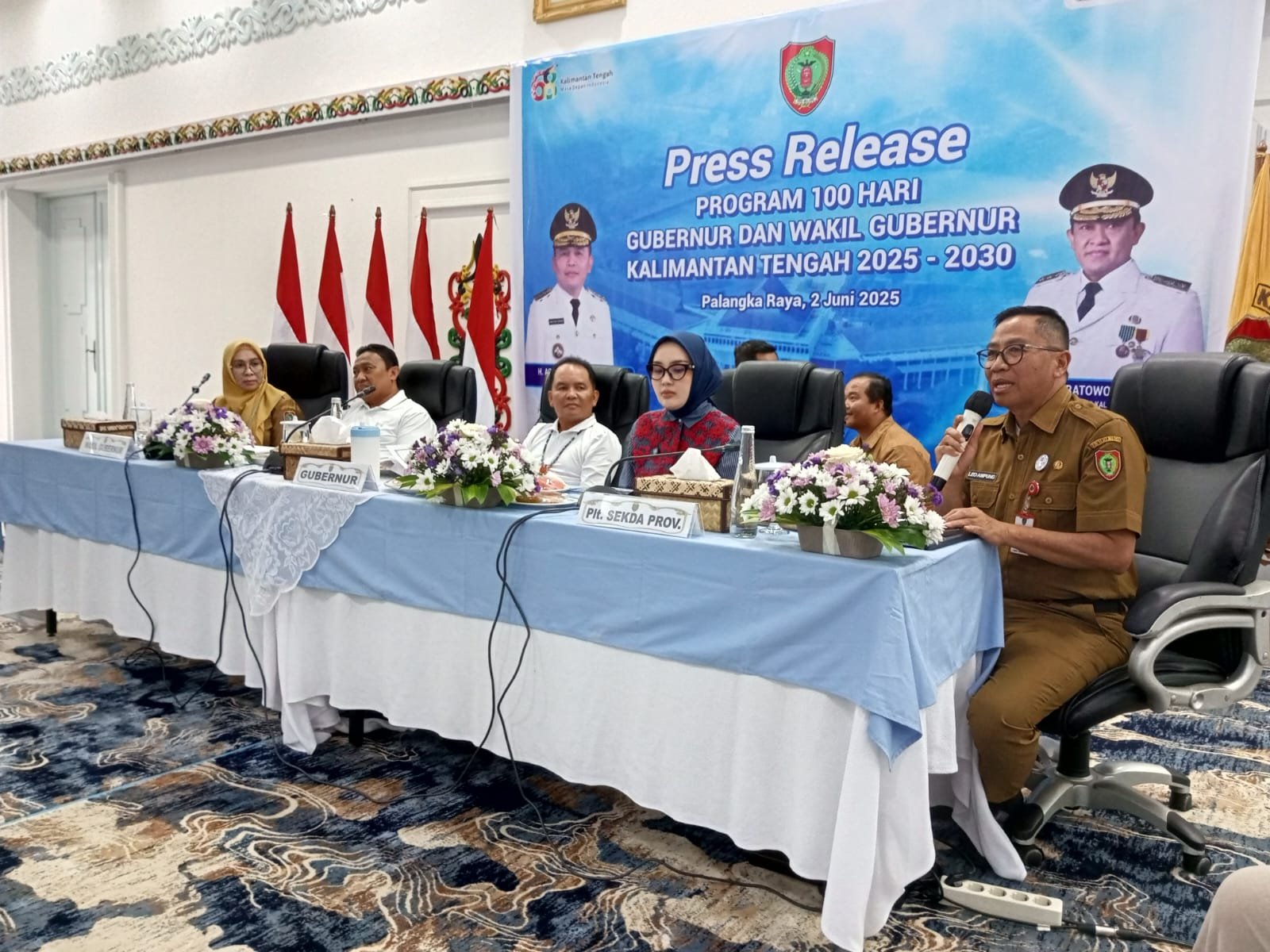 Ini Capaian Target 100 Hari Kerja Gubernur dan Wakil Gubernur Kalteng 1 IMG 20250603 WA0008 1