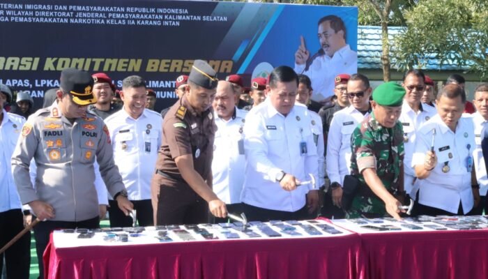 Kakanwil Kemenkumham Kalsel Tegaskan Komitmen Bersih Narkoba di Lapas Karang Intan 2 IMG 20250604 WA0030