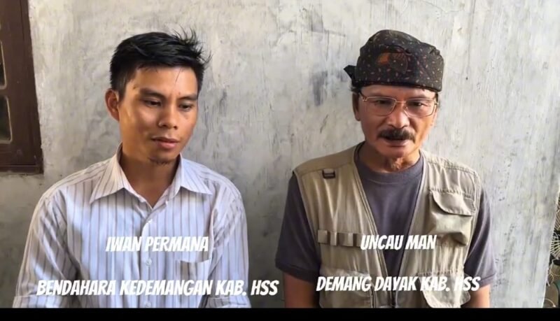 Dua Damang Adat Dayak dan DAD HSS Imbau Masyarakat Jaga Kamtibmas 1 IMG 20250606 WA0016 e1749172024403