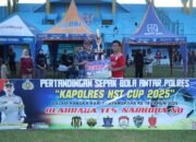 Polres HSS Juara Sepak Bola Kapolres HST Cup 13 Polres HSS Juara Sepak Bola Kapolres HST Cup