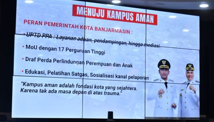 Kampus di Banjarmasin Diminta Jadi Tempat Aman Bagi Perempuan