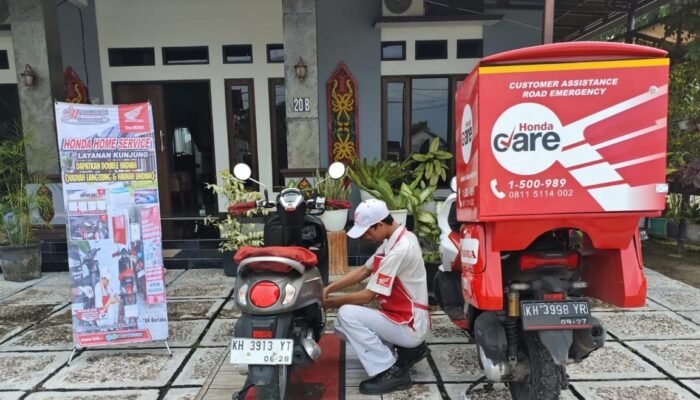 Honda Home Service PT Trio Motor: Perawatan Motor Lebih Dekat, Cepat, dan Siaga saat Darurat