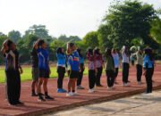 Senam dan Lari Bersama ASN di Stadion Pertasi Kencana Pelaihari