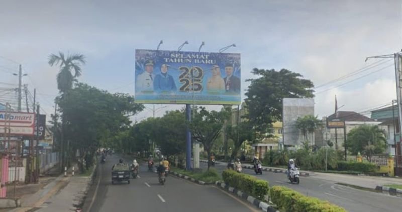 Tertibkan Reklame Liar, Pemkot Banjarmasin Beri Peringatan Kepada Para Penyedia 1 Hal 5 3 Klm Reklame