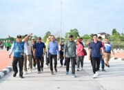 Keluarga Besar Dishut Kalteng Jalan Sehat Bersama 8 Keluarga Besar Dishut Kalteng Jalan Sehat Bersama