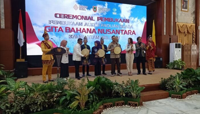 Buka Audisi GBN di Kalsel, Giring Ganesha Sebut Potensi Besar Pengembangan Budaya