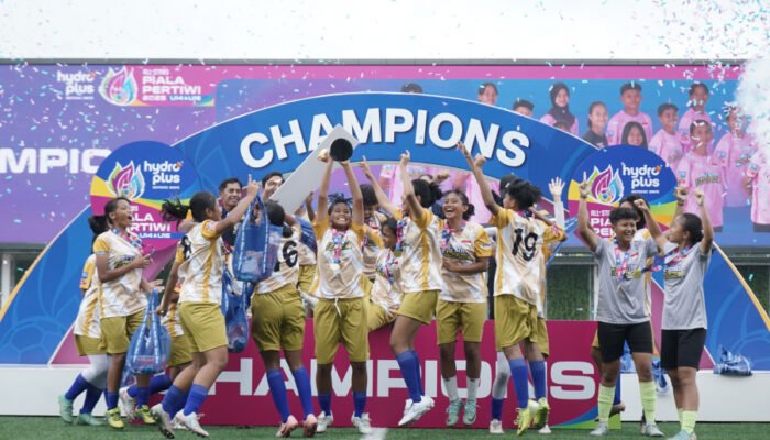 Kalahkan Tangerang 1-0, Bandung Juara Piala Pertiwi U14 & U16 2025 All Stars