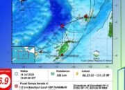 Maluku Diguncang Gempa 6,9 Magnitudo