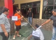 Rekonstruksi Pembunuhan di Sungai Bilu Sebanyak 11 Adegan